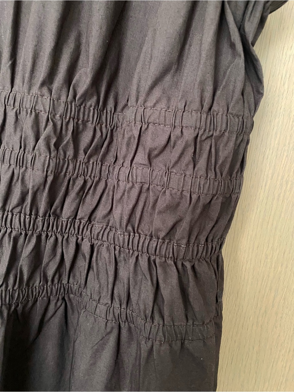 COS shirred cotton jumpsuit - Picture 5 of 8